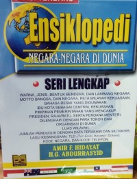 Image of BUKU ENSIKLOPEDI NEGARA-NEGARA DI DUNIA