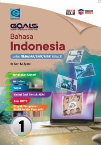 Image of BUKU GOALS BAHASA INDONESIA KELAS 10 KURIKULUM MERDEKA