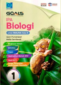 Image of BUKU GOALS BIOLOGI KELAS 10 KURIKULUM MERDEKA