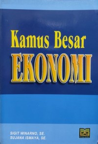Image of BUKU KAMUS BESAR EKONOMI