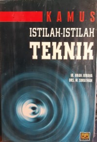 Image of BUKU KAMUS ISTILAH-ISTILAH TEKNIK