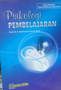 Image of BUKU PSIKOLOGI PEMBELAJARAN