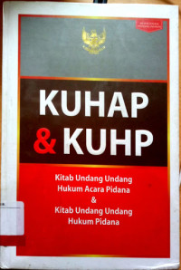 Image of KUHAP DAN KUHP
